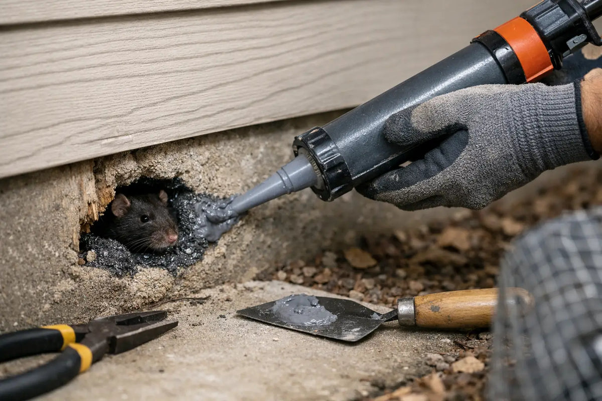 How to Seal Rodent Entry Holes Right