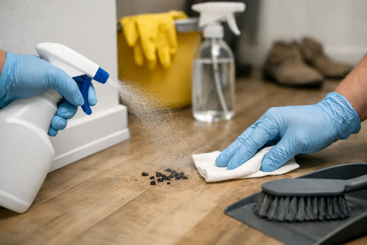 Safe Cleanup After Mouse Droppings