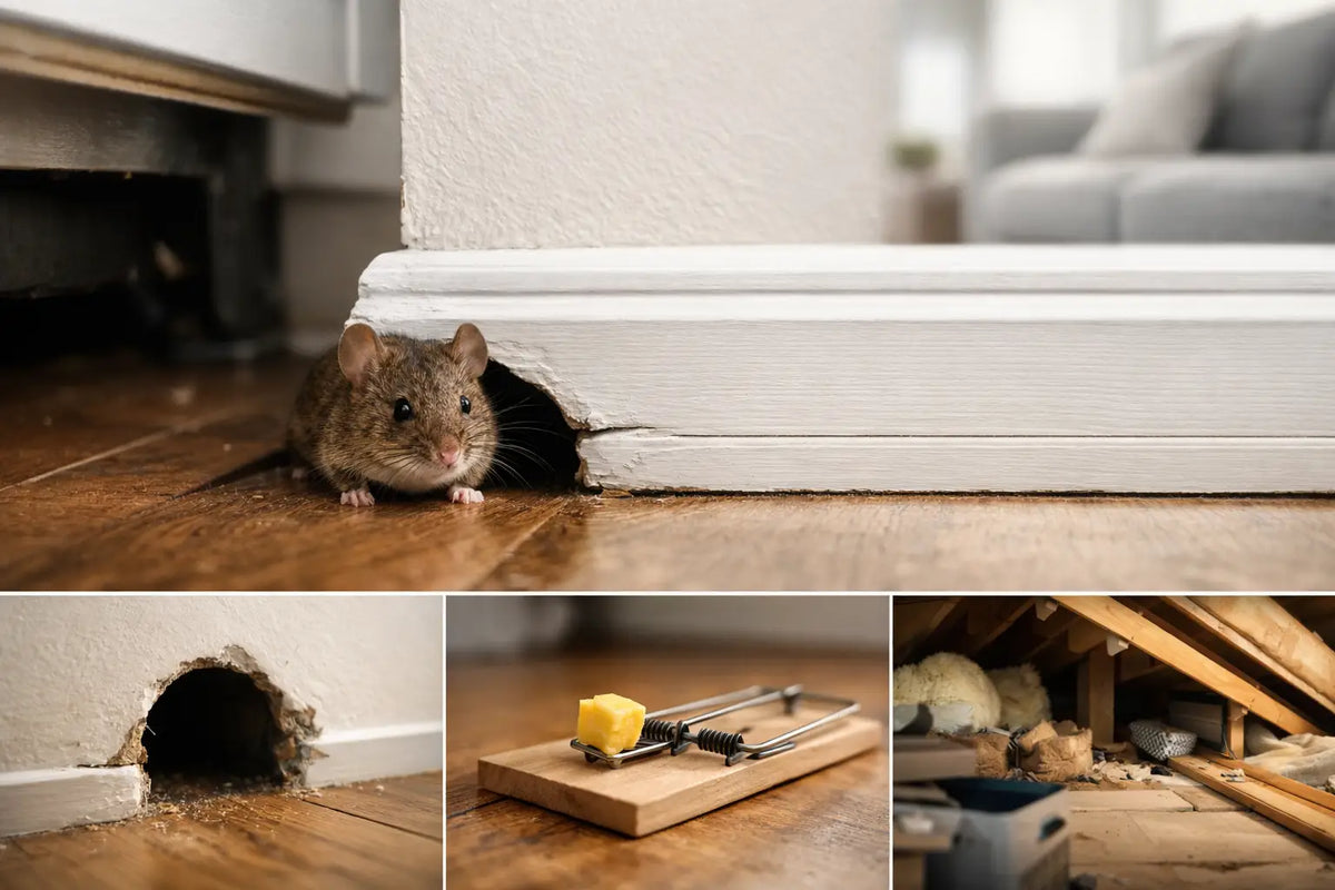 Where Do Mice Hide in House?