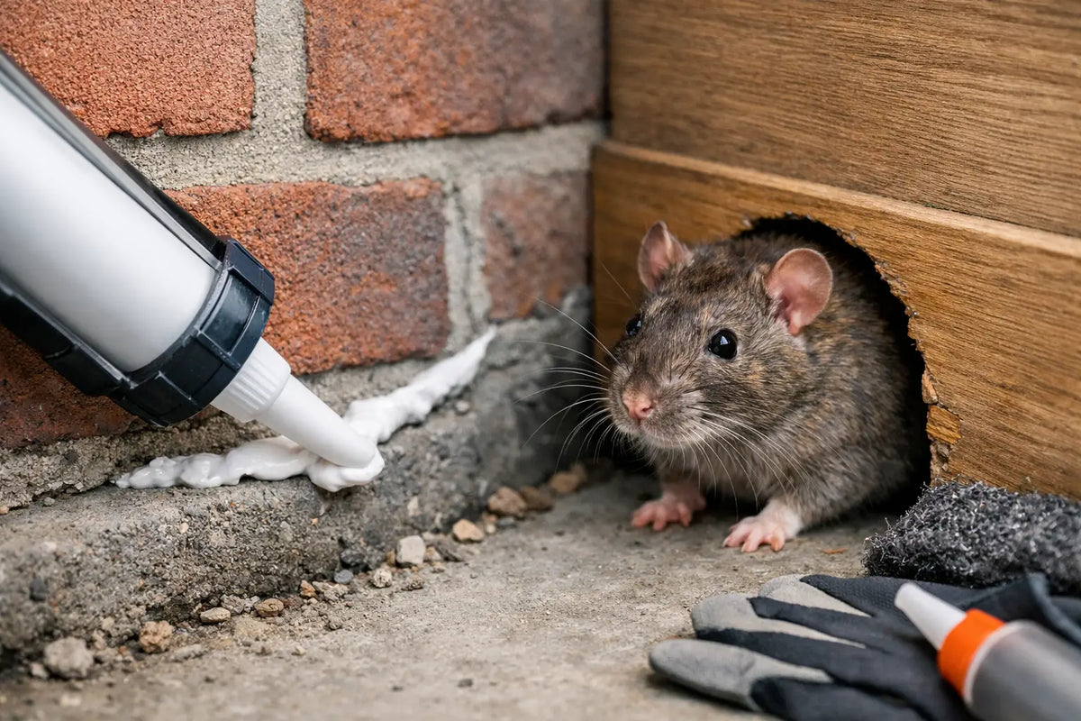Entry Point Sealant Review for Rodent Control