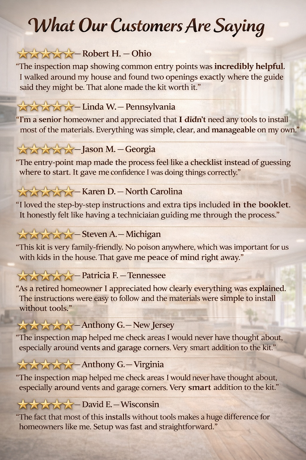 Rodents Stop™ Home Defense Kit for Rats & Mice