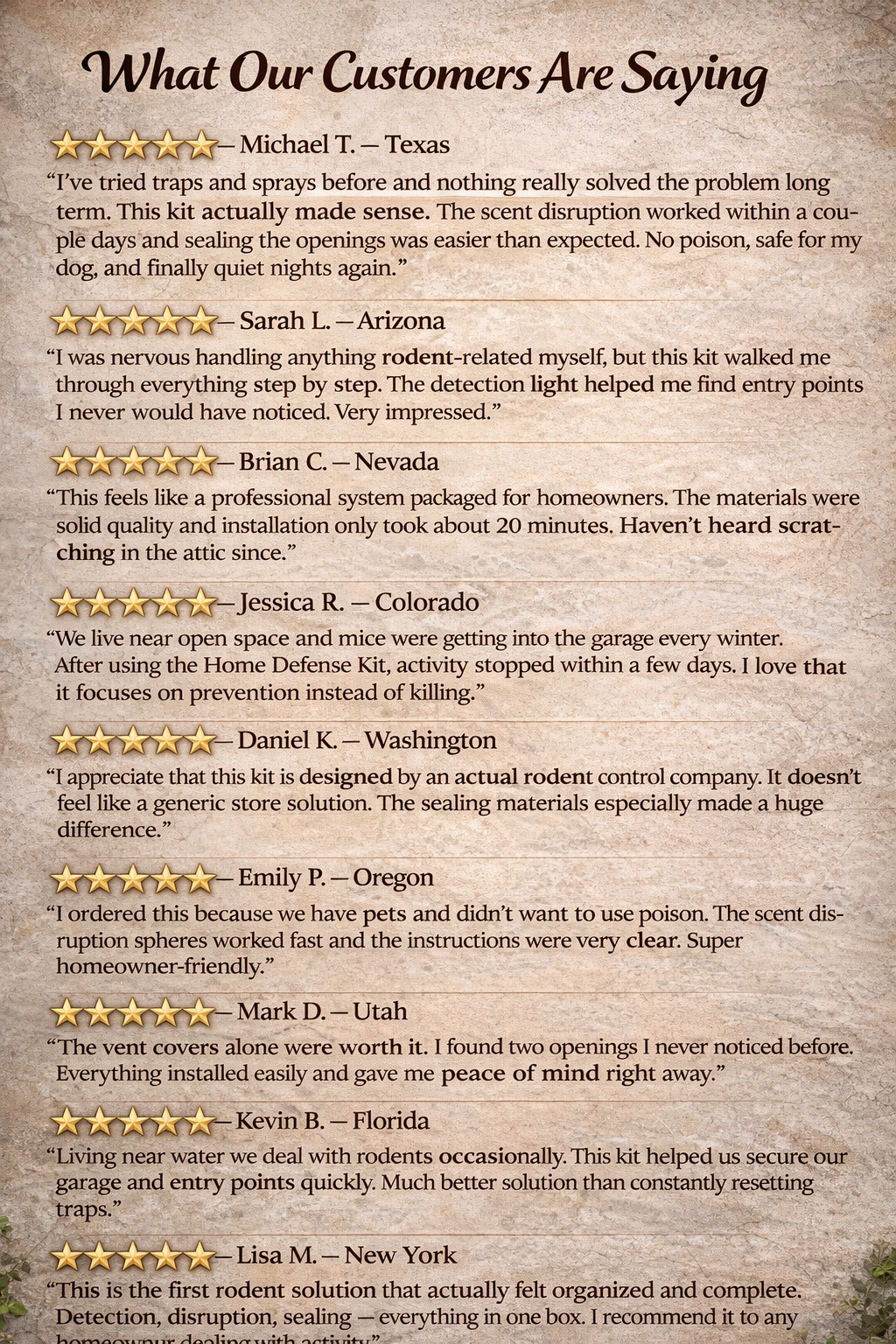 Rodents Stop™ Home Defense Kit for Rats & Mice